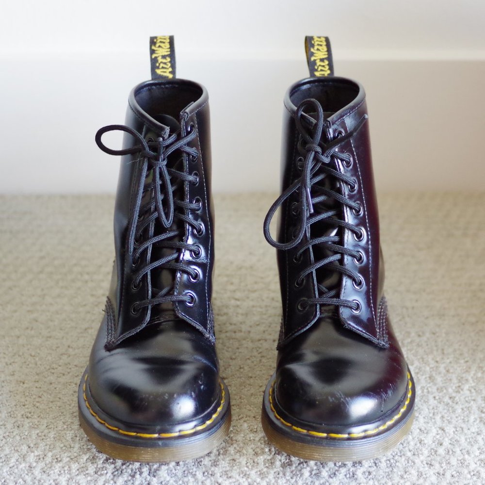 Dr. Martens 1460-W Black Women's Boot, Size 7